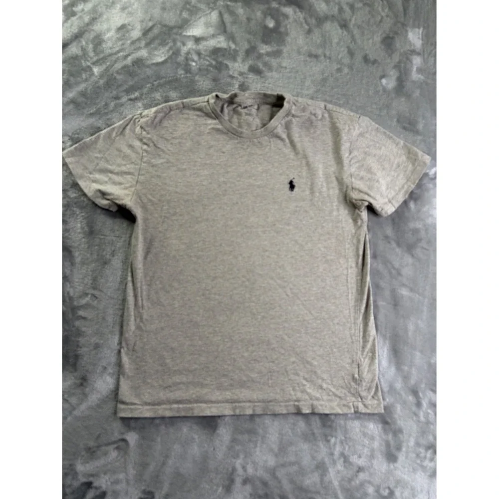 Polo Ralph Lauren Classic Fit Crew Neck Men's T-Shirt S Gray Cotton